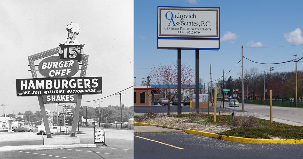 Burger Chef Sign